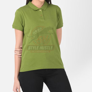 Camiseta Polo para Mujer de Diseño Único y Talla Personalizada, Nueva Llegada, Camisetas Polo de Secado Rápido Hechas en Pakistán - Product Image 3