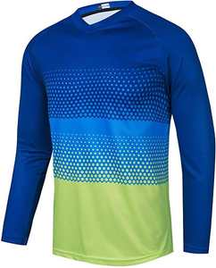 Maillot de motocross pour homme, manches longues, chemise de cyclisme, course en descente, moto tout-terrain, t-shirt léger et respirant, sublimation - Product Image 3