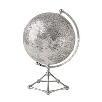 TONFO Ornement Globe en Verre Transparent Art Déco Créatif, Article de Décoration Intérieure de Luxe Écologique pour Bureaux et Noël