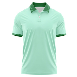 Polo professionnel respirant en coton et polyester, vêtements de travail, OEM, usine directe du Vietnam - Product Image 4