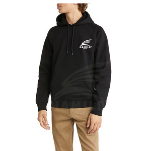 Fabricación superior Color sólido Hombres Personalizar Deportes Sudaderas con capucha térmicas Logotipo impreso personalizado Hombres Sudaderas con capucha deportivas Básicos Mezcla de algodón - Product Image 1