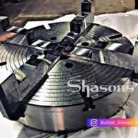 Mandrin de tournage SHASONS à quatre mors indépendantes, grande capacité, haute précision, construction en acier, garantie 1 an