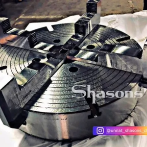 Mandrins à quatre mâchoires indépendants, à grand alésage et spéciaux, construction en acier de haute précision pour tours industriels, au meilleur prix - Product Image 4