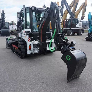 Chargeuse-pelleteuse sur chenilles Hidromek HMK 62T, moteur diesel, pompe hydraulique TCM, moteur, engrenage, climatisation pour travaux de construction et agricoles - Product Image 4