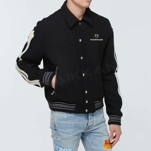 Letterman-Chaqueta de béisbol de manga larga para hombre, chaqueta personalizada, oferta, 2022 - Product Image 2