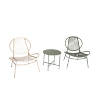 Ensemble bistrot de jardin compact, mobilier d'extérieur pour terrasse, villa, hôtel, fournisseur