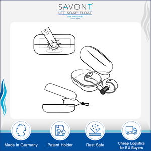 Meilleures ventes Boîtes à savon en plastique brevetées à ventouse magnétique Traveler Ocean avec porte-savon à prix nominal pour les gros acheteurs - Product Image 3