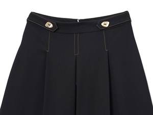 Shorts amples décontractés pour femmes, respirants, à jambes larges, 100% polyester, motif tendance, taille élastique - Product Image 5