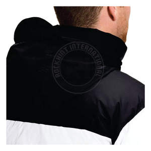 Veste matelassée coupe-vent en gros, personnalisée, légère, matelassée, ample, à capuche, en duvet pour femmes - Product Image 3