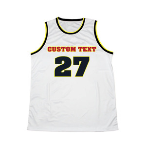 Camiseta de baloncesto americano de la mejor calidad, impresión por sublimación Digital personalizada, transpirable, XS a talla grande, venta al por mayor - Product Image 3