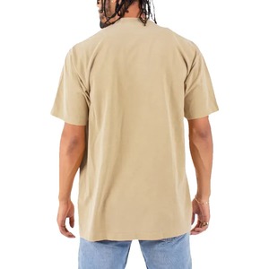 ODM Hombres de alta calidad personalizado DTG impreso Logo camiseta para hombres transpirable 100% algodón camiseta en blanco hecho por Isha Industry - Product Image 3