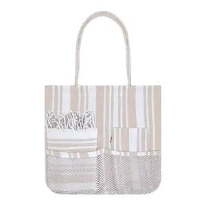 Set Regalo per Turismo Culturale: Borsa da Spiaggia e Pareo Personalizzati - Product Image 2