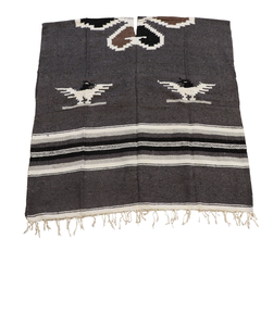 Poncho Tradicional Sarape Mexicano Saltillo - Product Image 3