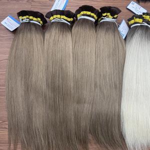 Thanh ผมต่อผมชาวเวียดนามบริสุทธิ์จากโรงงาน100% สไตล์ตรงเงางามหลายสี - Product Image 5