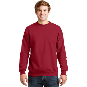 2024 Man Sweatshirt Fleece Inside Pullover 100% Cotton Heavy Weight Crew Neck <b>Jumper</b> <b>Men</b> Sweatshirt - Product Image 2