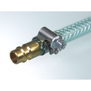 Worm Threaded <b>Hose</b> Clips Inox Steel for Food and Chemical Liquids-Burkle GmbH - Product Image 4