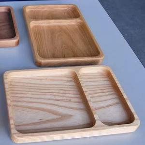 PLATEAU DE SERVICE EN BOIS POUR MAISON RONDE CONÇU PERSONNALISÉ pour la cuisine, la maison ou l'hôtel Style classique pour la fête ou la nourriture Ser - Product Image 1