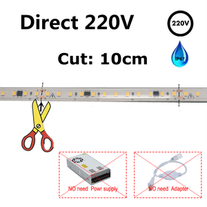<span class=keywords><strong>ไฟ</strong></span> <span class=keywords><strong>LED</strong></span> แบบยืดหยุ่น AC 110V 220V  แถบยางซิลิโคนสำหรับตกแต่งภายนอกอาคาร - Product Image 2