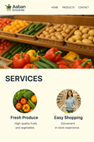 Sitio web profesional de tienda de comestibles con desarrollo de entrega Expertos web calificados en EE. UU. que ofrecen precios confiables y asequibles