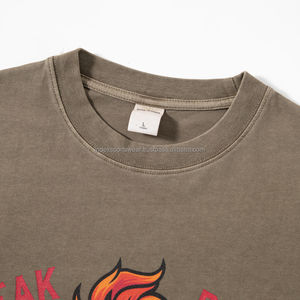 220 GSM 100% algodón personalizado impresión Digital verano Camisetas cuello redondo al por mayor nueva camiseta de calidad superior - Product Image 6