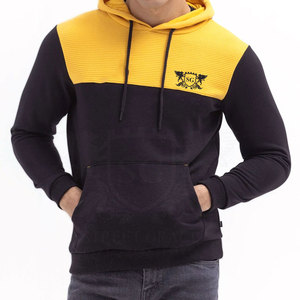 Sudaderas con capucha personalizadas de primera calidad para hombre Premium 100% algodón nuevo diseño cremallera patrón impreso temporada de invierno tamaño XS suministro al por mayor - Product Image 2