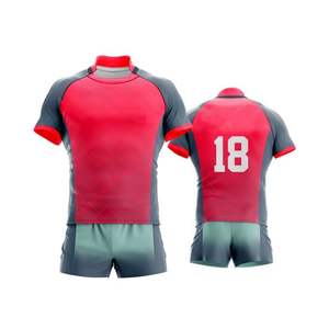 Uniforme de rugby sur mesure avec tissu léger et durable et technologie d'évacuation de l'humidité pour un entraînement et des jeux intenses - Product Image 5
