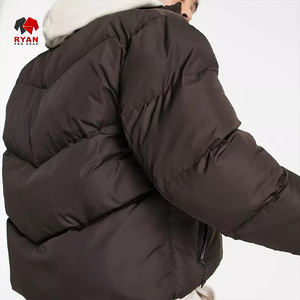 Veste d'hiver matelassée pour homme, personnalisation de la marque, tissu respirant, design léger et isolé - Product Image 4
