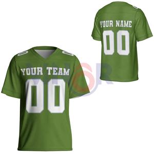 Maillot de football américain unisexe à sublimation personnalisée, imprimé, respirant, maillot de sport d'été pour la conception de votre propre équipe, nouveauté - Product Image 6