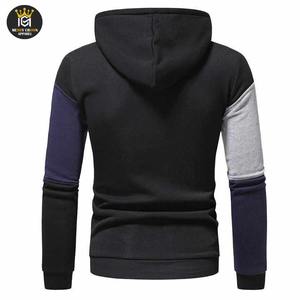 Pull à capuche coupe ample doux à capuche avec poches cordon personnalisé blanc sweats à capuche et sweat-shirts pour hommes - Product Image 2