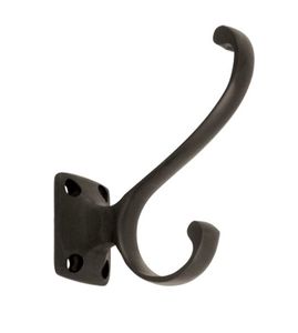 Copper-Plated Single Solid Metal Towel Hook for Household Wall Hanging Bathroom and Kitchen <b>Door</b> Hooks - Product Image 2
