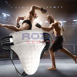 อุปกรณ์ป้องกันขาหนีบหนังคุณภาพสูง ปี 2026 ราคาดีที่สุด ผลิตตามสั่ง เนื้อผ้านุ่ม สำหรับฝึกซ้อมมวยและศิลปะการต่อสู้สำหรับผู้ชาย - Product Image 4