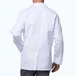 Bata de Laboratorio Médica de Algodón Hecha en Fábrica para Hombre, Calidad Premium, Nueva Llegada - Product Image 4