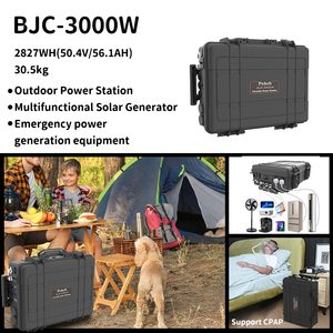 Station portable tout-en-un BJC 3 kW, générateur <span class=keywords><strong>solaire</strong></span> 2000 W, batterie LiFePO4, sortie 220 V, contrôleur MPPT, onde sinusoïdale pure, pour voiture - Product Image 5