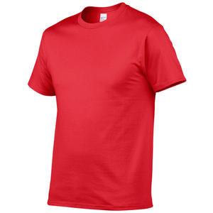 180G coton personnalisé de haute qualité vêtements pour hommes à manches courtes T-shirt vêtements blanc décontracté tissé OEM T-shirt vierge pour hommes - Product Image 3