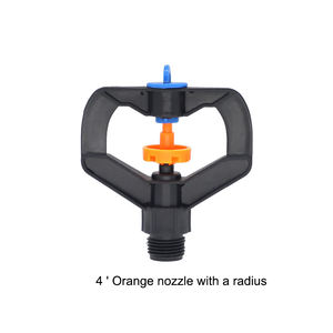 Filo farfalla irrigatore a forma di <span class=keywords><strong>cuore</strong></span> turbina a forma di ventaglio flessibile percorso di spruzzatura per l'agricoltura irrigazione - Product Image 6