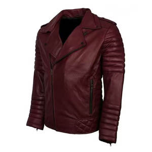 Chaqueta de Cuero Personalizada, Prenda Exterior Masculina, Abrigos de Cuero PU, Chaqueta de Motociclista de Alta Calidad para Hombre, Chaqueta Moderna para Hombre - Product Image 4