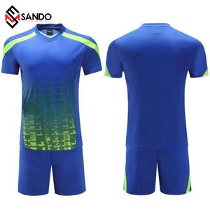 Camisetas de fútbol en blanco unisex para hombre, camisetas y uniformes de fútbol, venta al por mayor, sublimación, estampado liso para adultos - Product Image 5