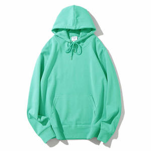 Venta al por mayor de sudaderas con capucha de poliéster transpirable para los hombres de nuevo diseño de talla grande sudaderas con capucha de los hombres de gran tamaño - Product Image 2