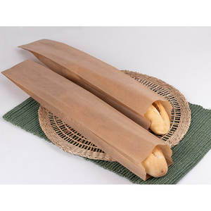 Sacchetti per Alimenti in Carta Kraft 5x58cm, 1000 Pezzi, B2B - Product Image 1