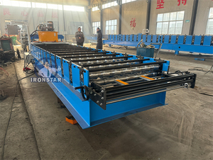 Mesin Pembentuk Panel Atap Lembaran Logam Otomatis untuk Produksi Atap Baja Galvanis PPGI - Product Image 6