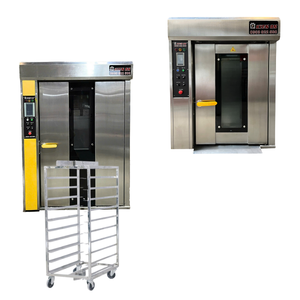 Horno de pan Panadería 8/10/16/24/32/64 Bandejas Alta calidad Certificado Iso Horno rotativo Hornos eléctricos diésel Pan Kien An Marca - Product Image 1