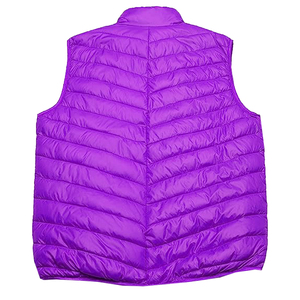 Veste gilet OEM pour hommes rembourré matelassé léger en duvet de canard pliable manteau bulle surdimensionné homme vente en gros respirant - Product Image 6