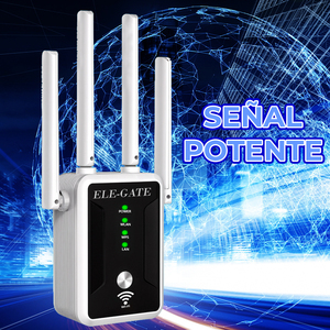 Repetidor WiFi Gigabit de Doble Banda 3800Mbps 2.4G/5GHz, Extensor AP, Amplificador de Señal 4G para Red GPRS - Product Image 3