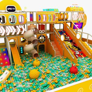 Grande aire de jeux intérieure pour enfants Toboggan Ocean Ball Simulated Kitchen & Dressing Equipment Augustine LAMY010 Model 100 Capacity - Product Image 4