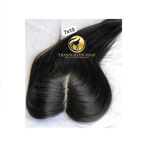 วิกต่อผมมนุษย์แบบเรียบตรง7x10ขนาด12นิ้ว - Product Image 1