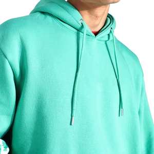 Hoodies à épaules tombantes personnalisés pour femmes Fashion Casual Wear Oversize Solid Color Soft And Comfortable Adjustable Hoodie For Men - Product Image 3