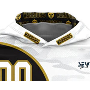 Camiseta de fútbol americano 7 en 7 de alta calidad para jóvenes Diseño personalizado barato con técnica de sublimación de paneles elásticos - Product Image 2