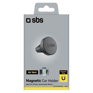 Soporte Magnético para Teléfono Móvil TESUPPUNIVAIRMAG Negro con Enchufe - Product Image 2