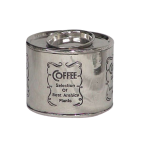 American Style Handcrafted Silver Metal Sugar Storage <b>Canister</b> with Lid Durable BPA Free Food Container - Product Image 2