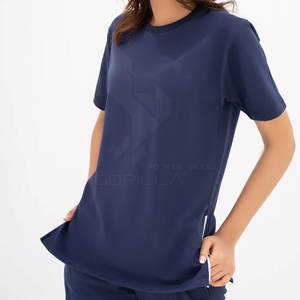 Conjunto de chándal de algodón informal de Invierno para mujer, patrón sólido, ecológico, transpirable, conjunto largo de 2 piezas para yoguis experimentados - Product Image 4